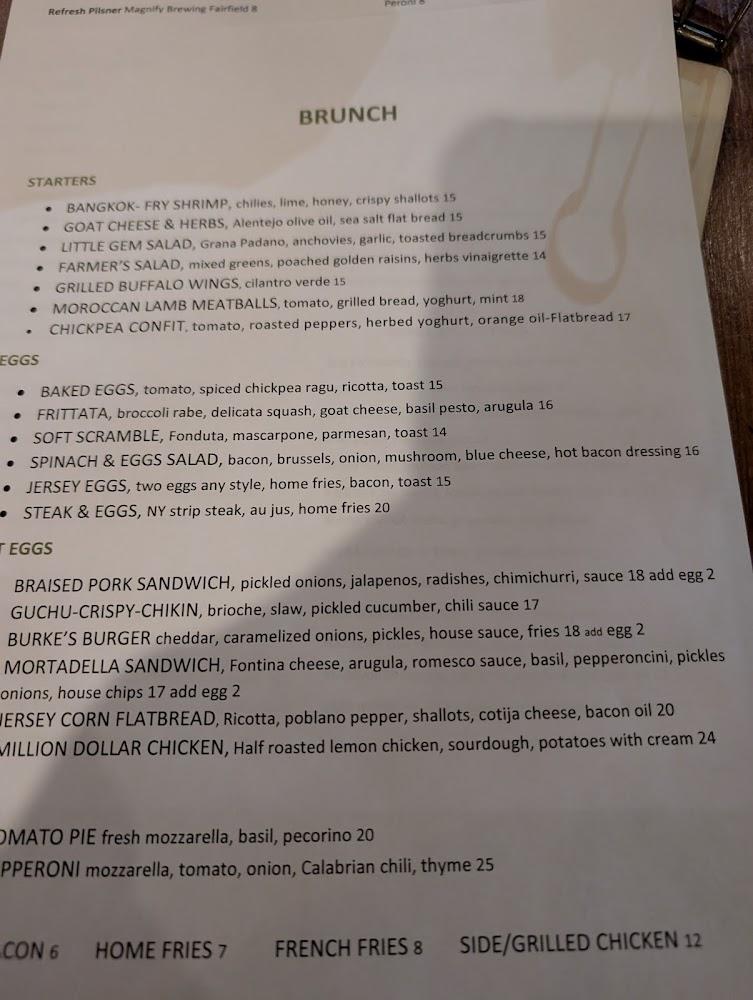 Burke's Tavern Menu image 3